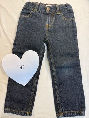 OshKosh B'gosh LIKE NEW Blue Denim Jeans with Adjustable Waist